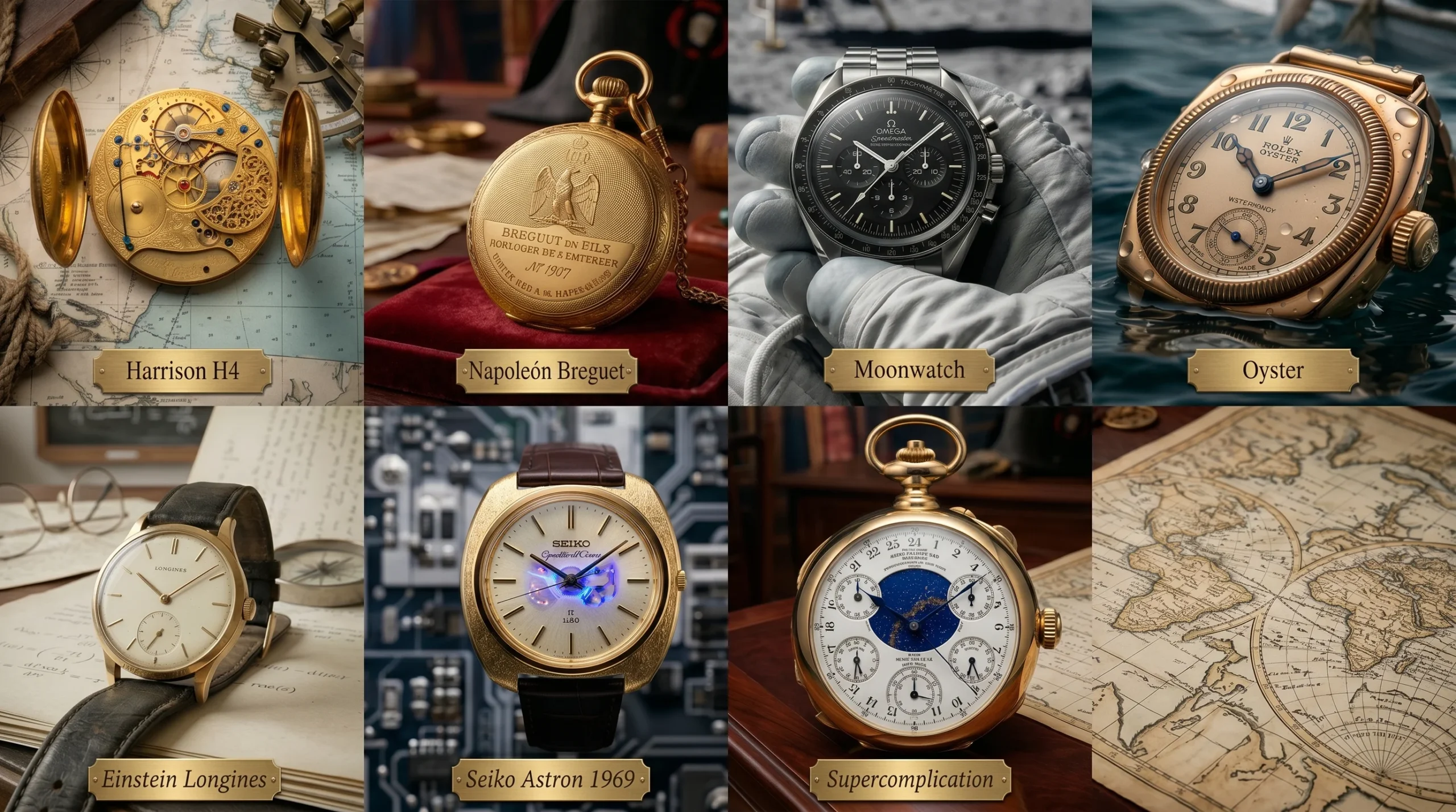 Relojes que marcaron la historia de la humanidad