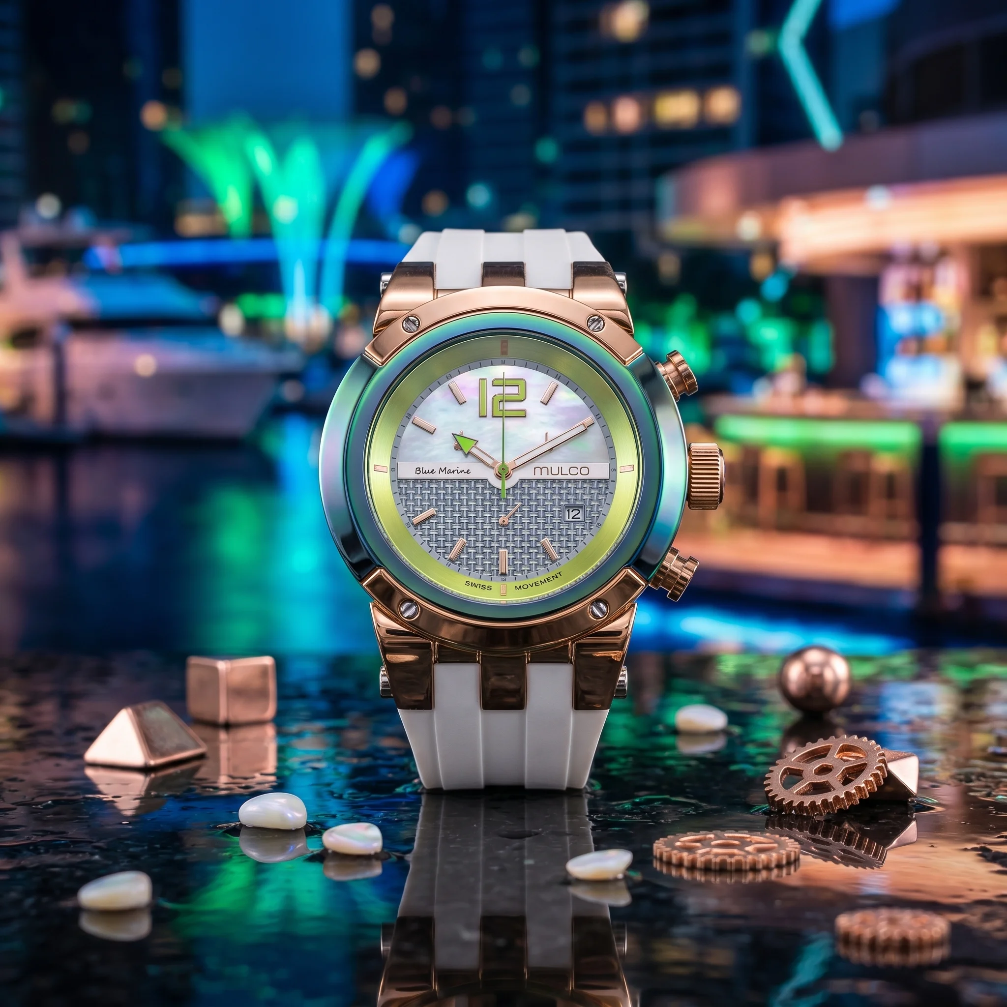 Mulco Blue Marine Glass MW5-1621 11813